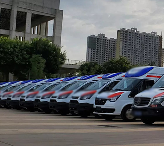 肃北服务车队展示